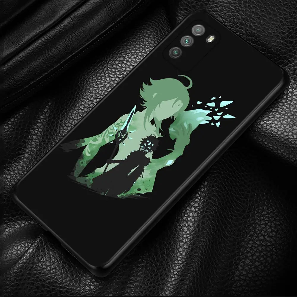 phone case for xiaomi poco x3 nfc x3 m3 pro x3 f3 gt f1 cover for mi 11t 10t pro 9t 11 note 10 lite civi genshin impact anime free global shipping