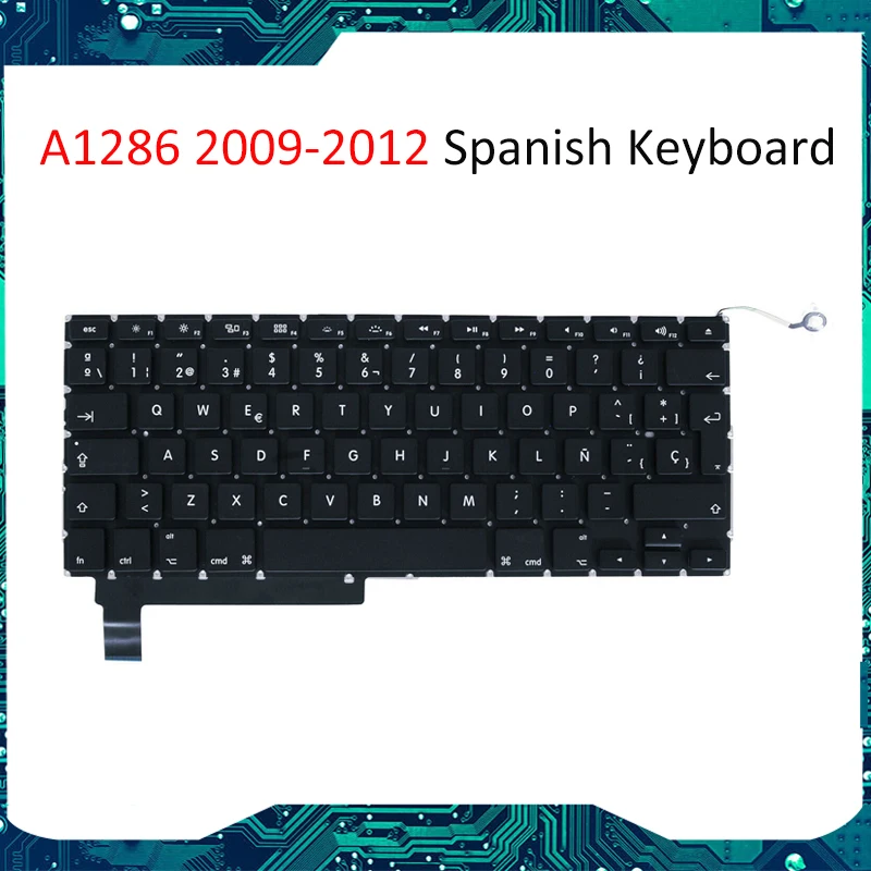 Совершенно новое состояние для Macbook Pro Unibody A1286 2009 2010 2011 2012 MC118 MD311 SP испанская
