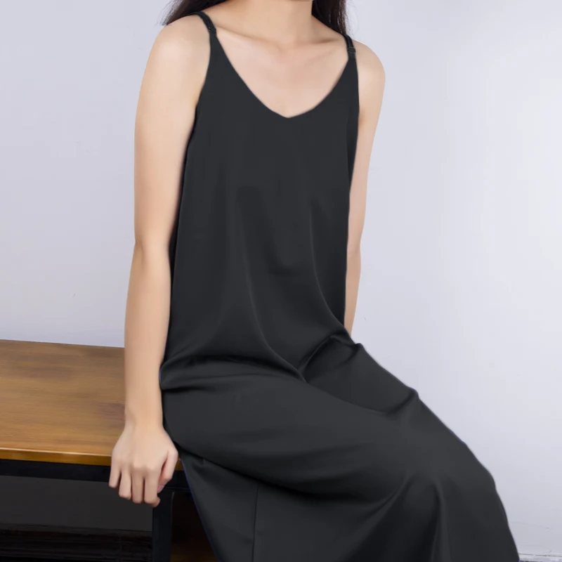 Ночная сорочка размера плюс шелковая ночная рубашка короткая одежда для сна