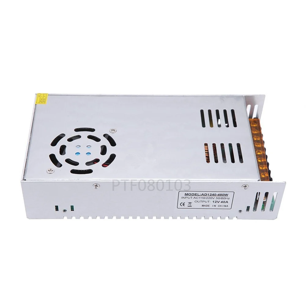 DC 12V светодиодный ленты Драйвер Мощность адаптер 1A 2A 3A 5A 10A 15A 20A переключатель