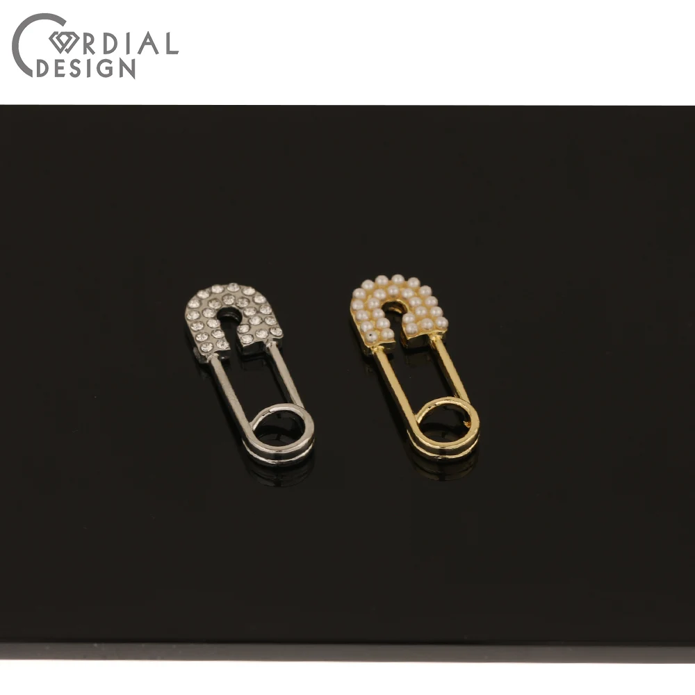 

Cordial Design 100Pcs 10*27MM Jewelry Accessories/Rhinestone Pendant/DIY/Imitation Pearl/Hand Made/Jewelry Findings & Components