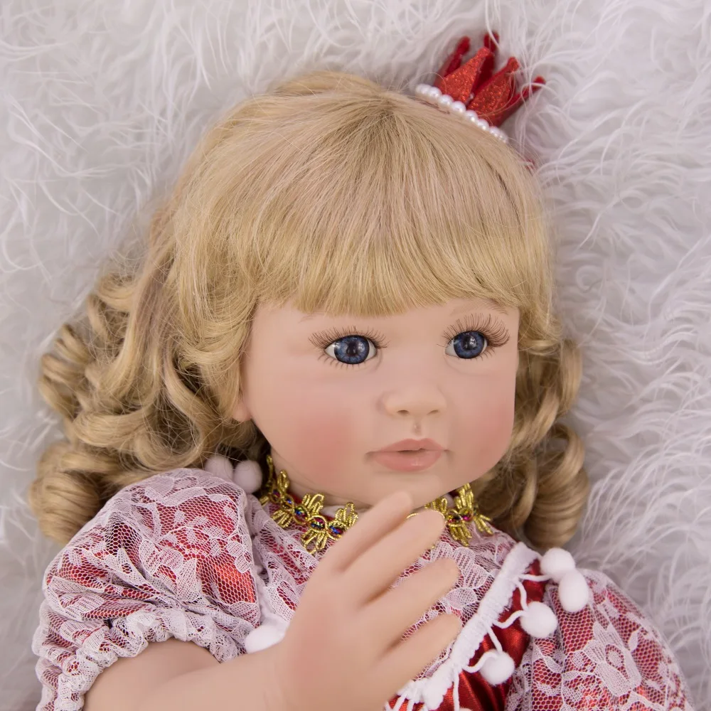 

24" New arrival cheap reborn dolls Handmade Silicone adorable Lifelike sexy newborn Baby Bonecas kids bebe toy reborn dolls