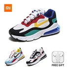 Xiaomi Youpin Кроссовки Уличная повседневная спортивная обувь Новая женская разноцветная дышащая амортизирующая обувь на воздушной подушке Размер 35-41