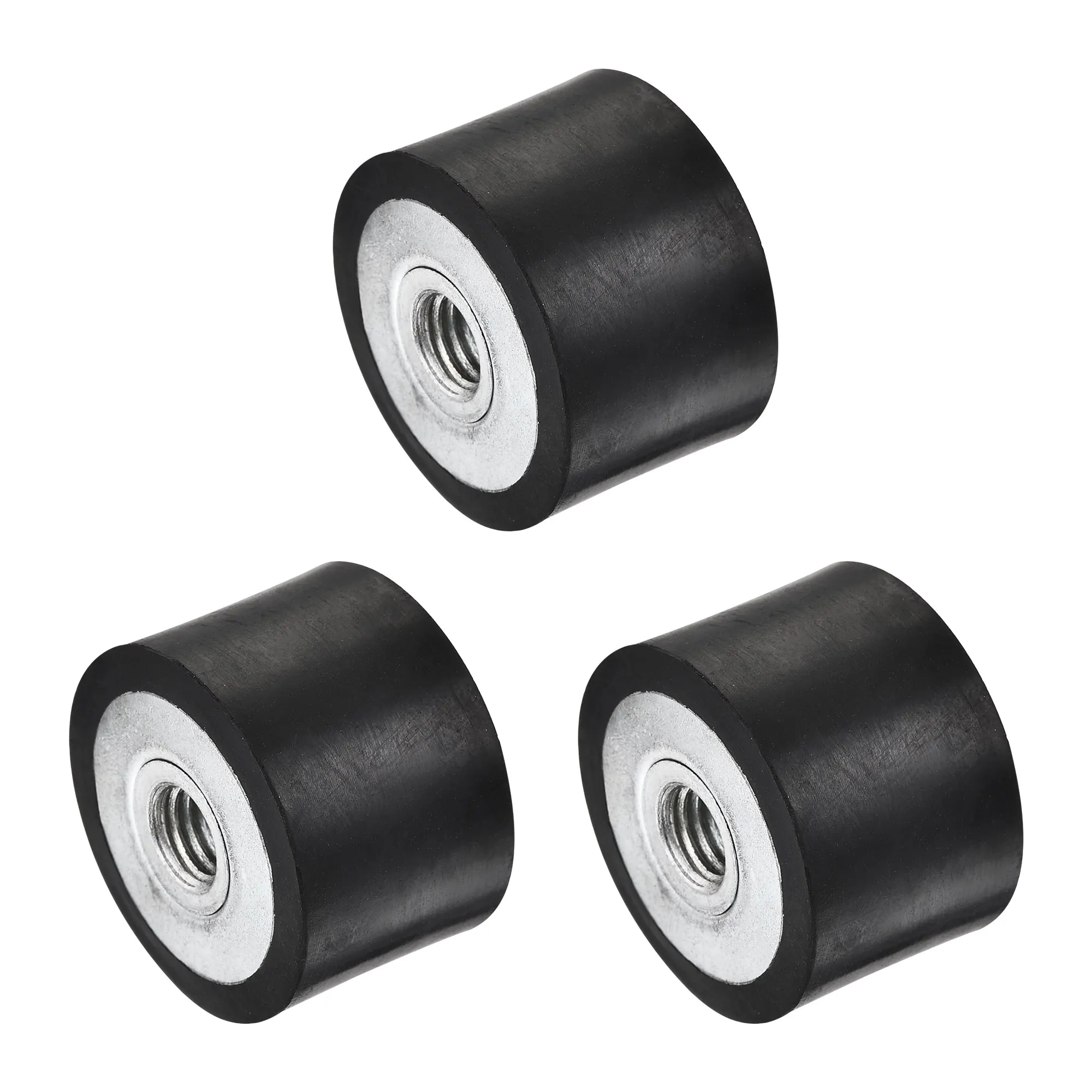 

Uxcell M8 Rubber Mounts, 3pcs Female/Female Shock Absorber, D30mmxH20mm