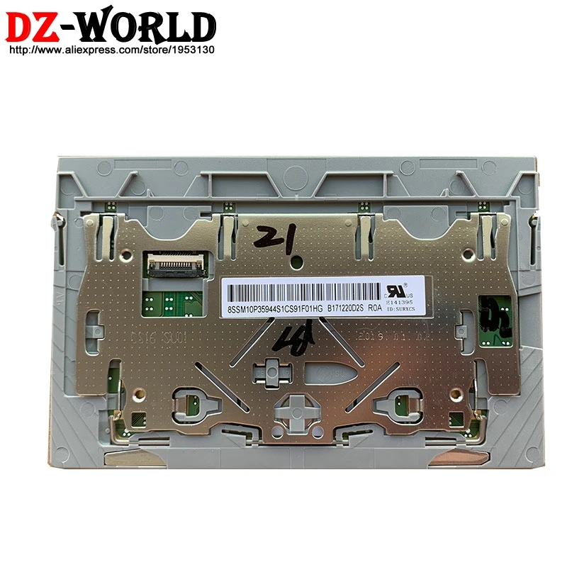 Новый оригинальный серебристый сенсорный коврик для мыши Clicker ноутбука Lenovo Thinkpad