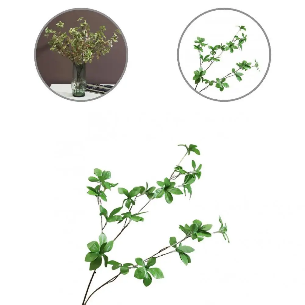 

Eco-friendly Plastic Floral Arrangement Artificial Leaf Wedding Decor