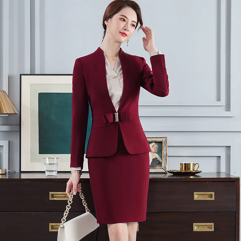 Женский костюм осень 2019 новый темпераментный тонкий женский куртка брюки