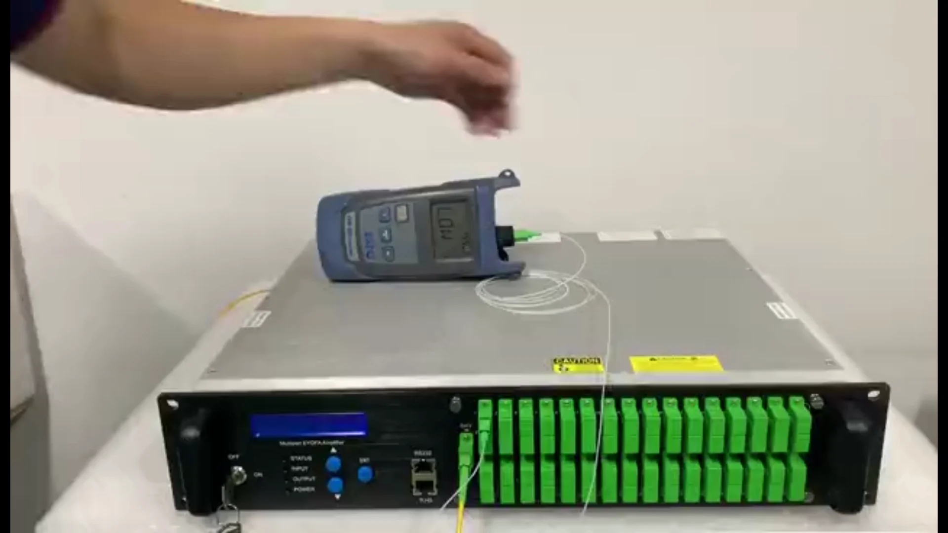 

FTTX WDM EDFA 64 pon порт оптического усилителя 1550nm EDFA