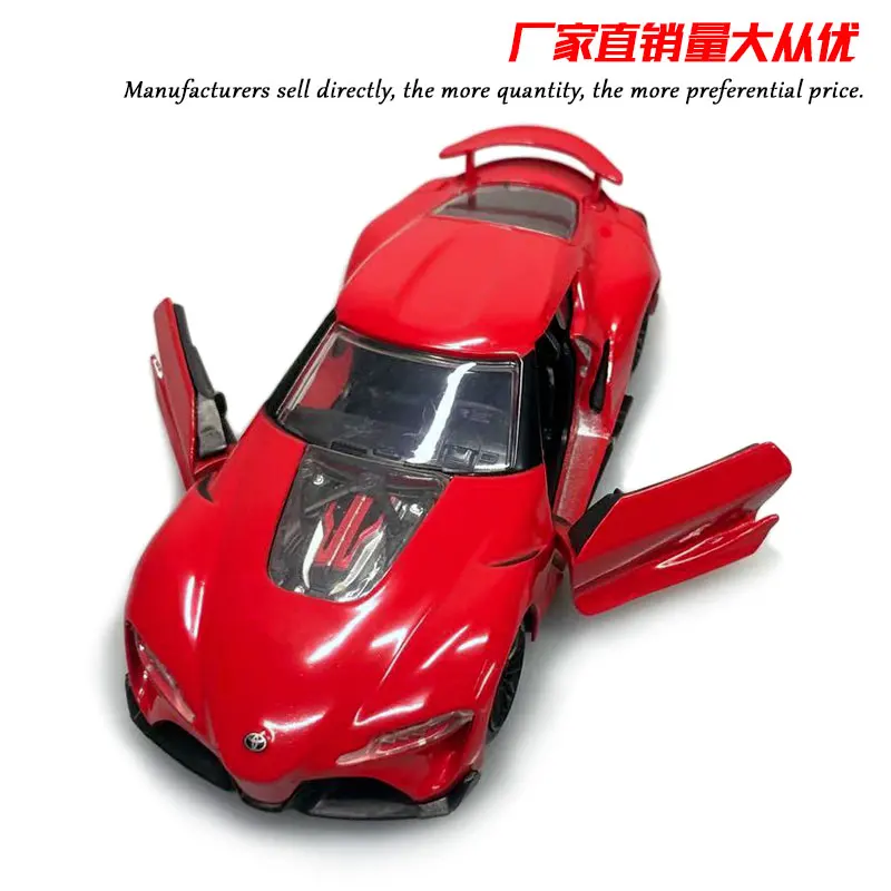 TOYOTA FT-1 red JADA 1/32 масштабная модель автомобиля игрушки 1961 CHEVY IMPALA литая металлическая модель автомобиля игрушка для подарка/детей/коллекции - Цвет: TOYOTA FT-1 red