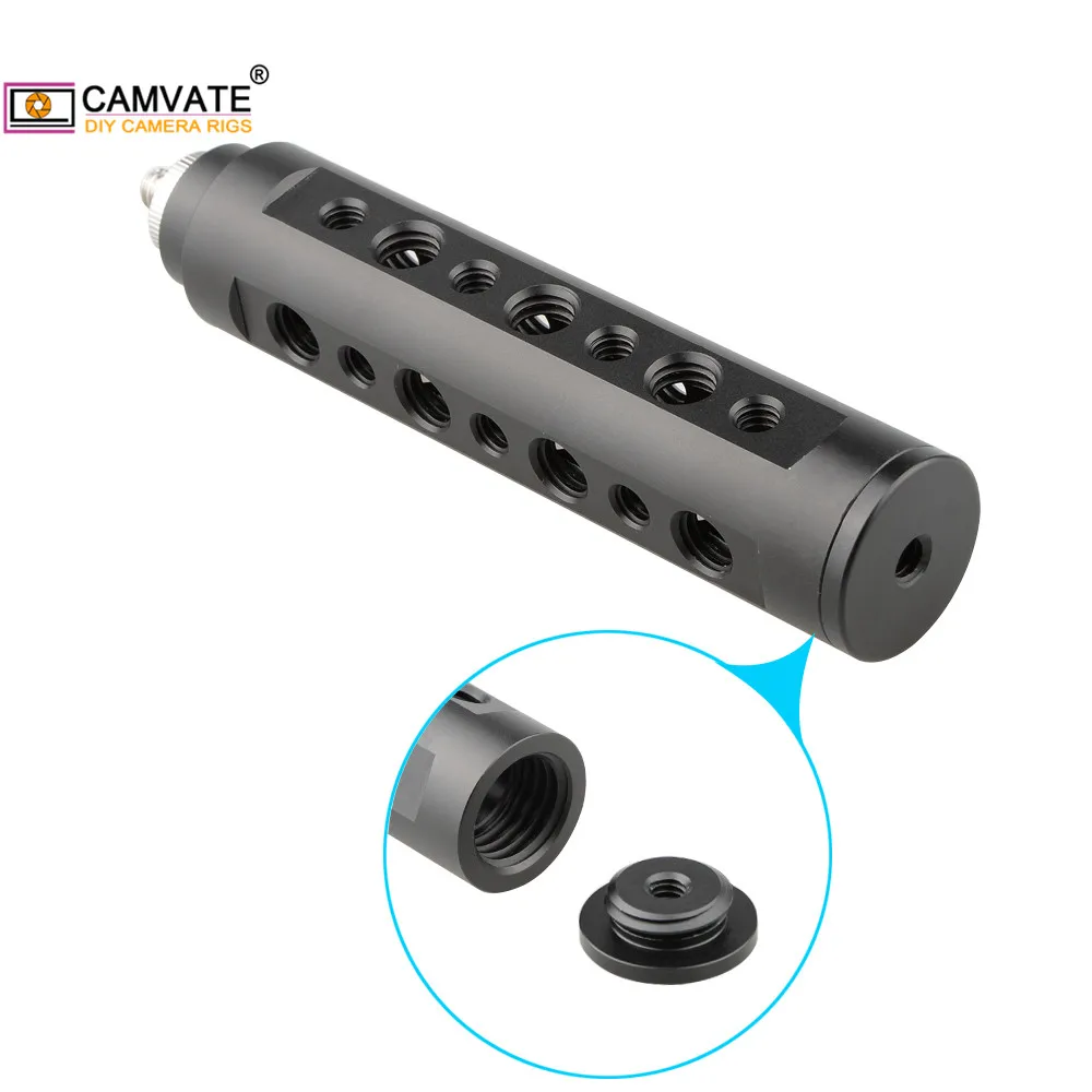 Рукоятка для камеры CAMVATE из алюминиевого сплава с наружной резьбой 1/4 &quot-20&quot