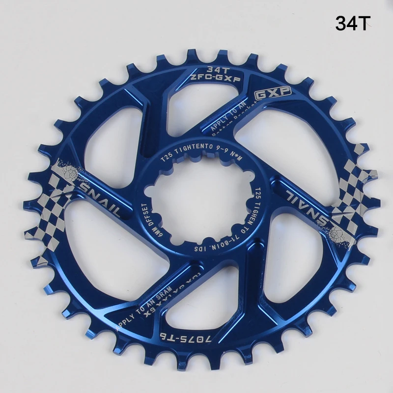 GXP Сверхлегкий цепной круг sram 30T 32T 34T звездочки для велосипеда интегральный диск X9