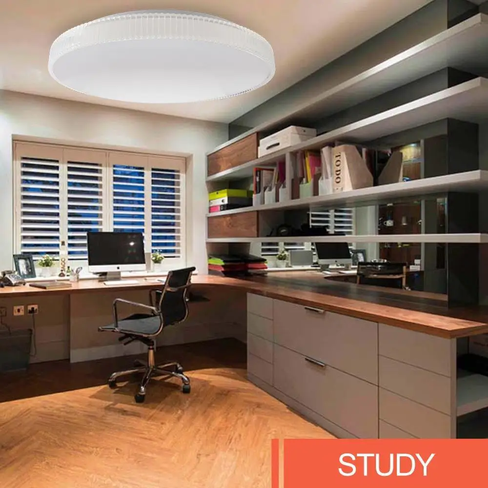 

48W Modern LED Flush Mount Modern Ceiling Fixtures Lighting Living Room Kitchen Lamp Fixtures Bedroom Flush Mount LED Light