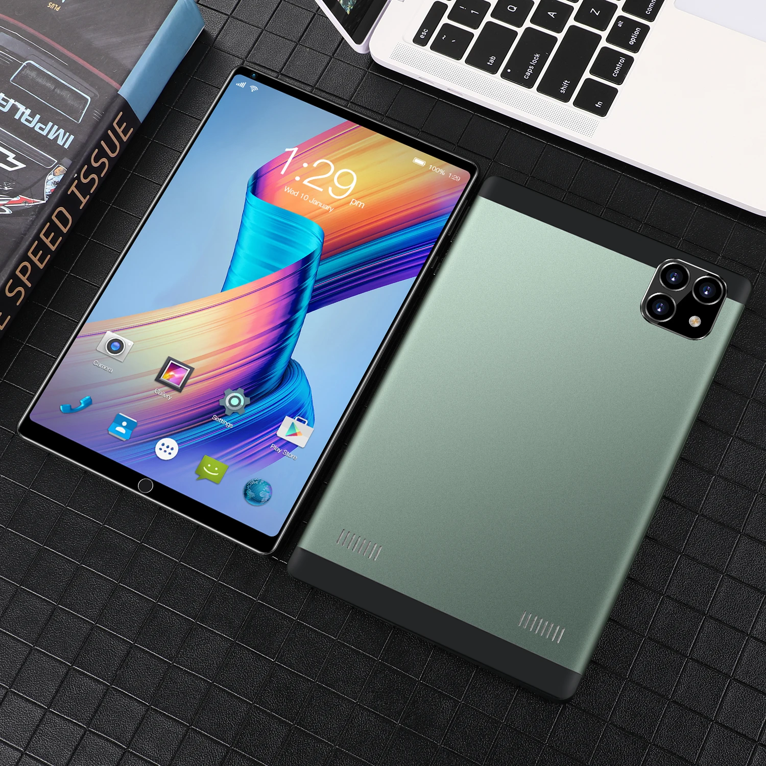 Планшет X22 8 1 дюйма 10 + 2560 ГБ Android 1600 мАч | Мобильные телефоны и аксессуары