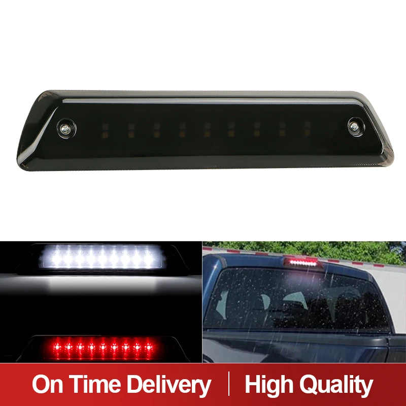 

12V 3rd Third Brake Light LED Smoke Rear Reverse Cargo Lamp DRL For Ford F150 2009 2010 2011 2012 2013 2014 Car Stop Lamp