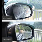2 шт., автомобильные наклейки на зеркало заднего вида для Toyota Corolla RAV4 Yaris Honda Civic Accord Fit CRV Nissan Qashqai