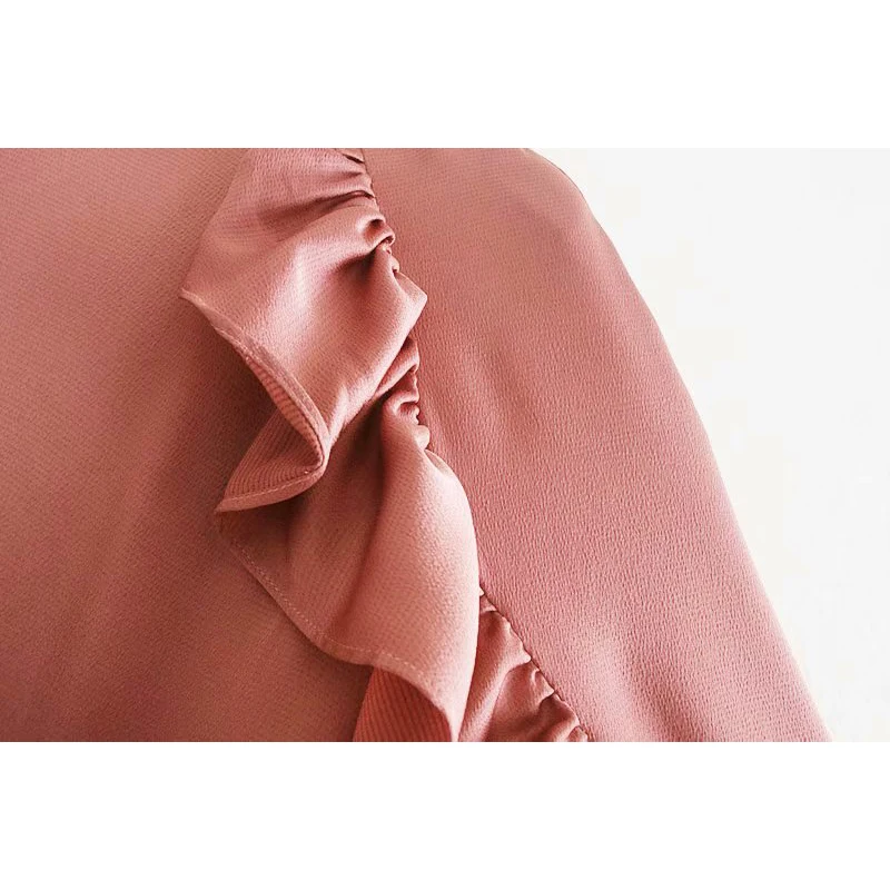 Za 2019 женское платье атласное шелковое без шнуровки vestidos mujer с оборками