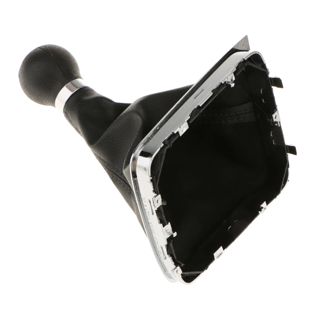 

Car Pu Leather 6 Shift Knob Gaiter Boot Cover, Aftermarket
