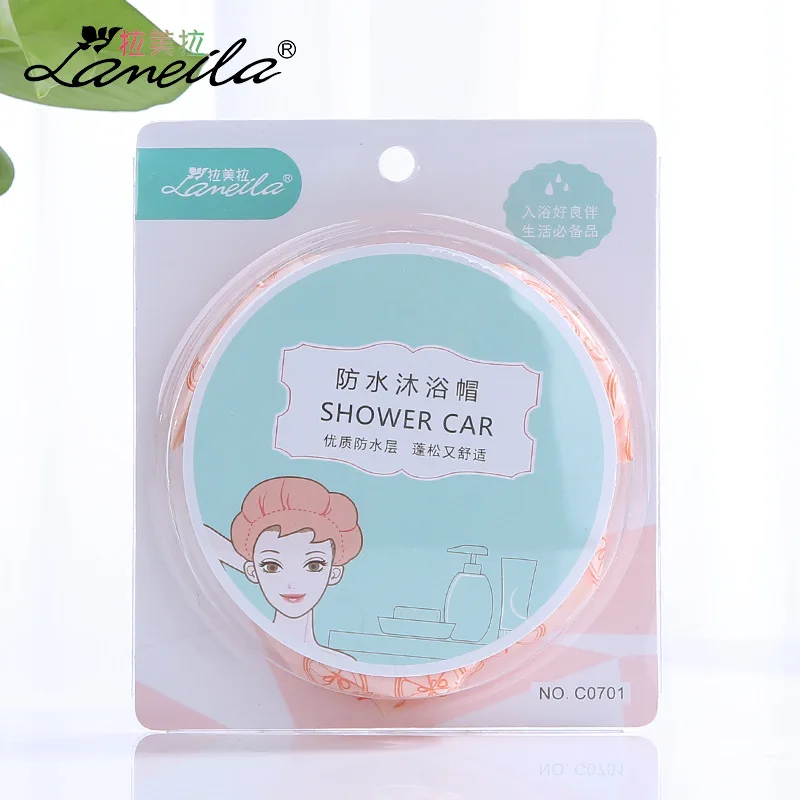 Шапочка для ванной взрослых ПВХ шапочка душа банный платок волос Полотенце