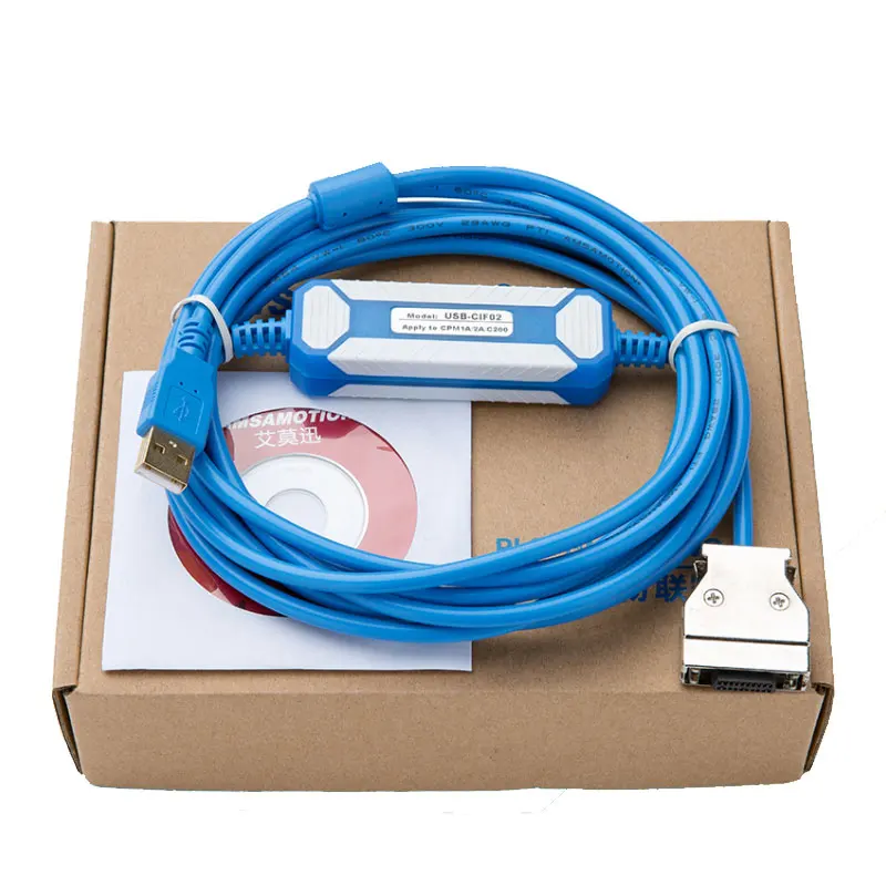 USB CIF02 Кабель для программирования CPM1/CPM1A/CPM2A/CPM2AH/C200HS C200HX/HG/HE PLC CQM1 версии поддержка