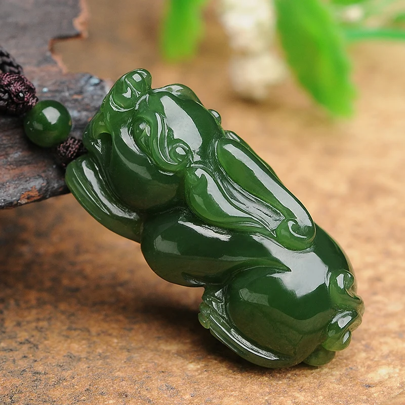 Hetian jade кулон груз натуральный нефритовый подвесной мужской и женский отправить