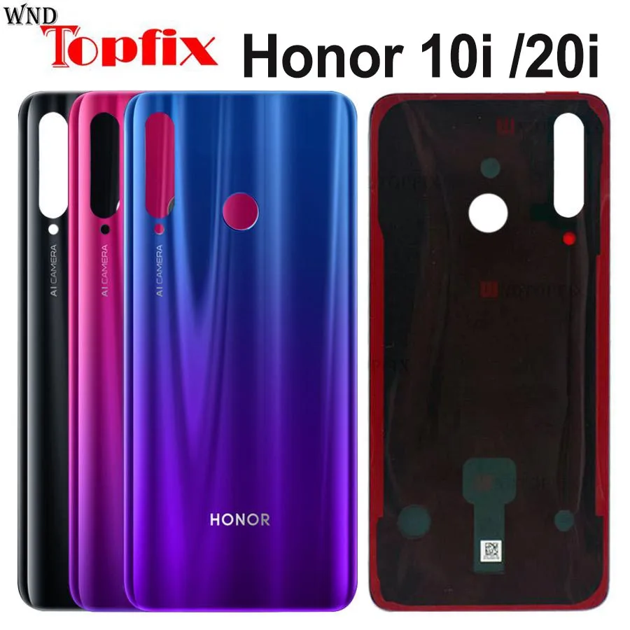 Задняя крышка батарейного отсека для 6 21 &quotHuawei Honor 20 i 10i 20i задняя корпуса Замена