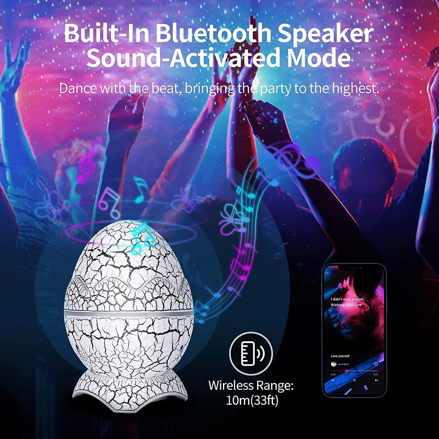 Галактический Звездный проектор Ночной светильник декор для спальни дома белый