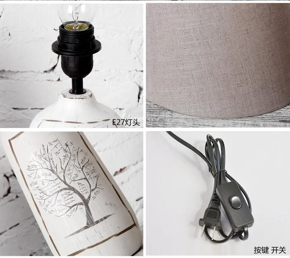 Скандинавские Современные Простые Красочные настольные лампы для гостиной