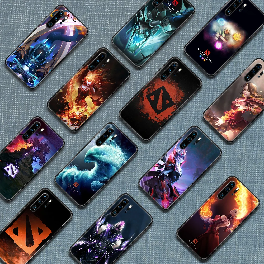 Чехол для телефона DOTA 2 Game Huawei P Mate Smart 10 20 30 40 Lite Z 2019 Pro черный мягкий чехол модный