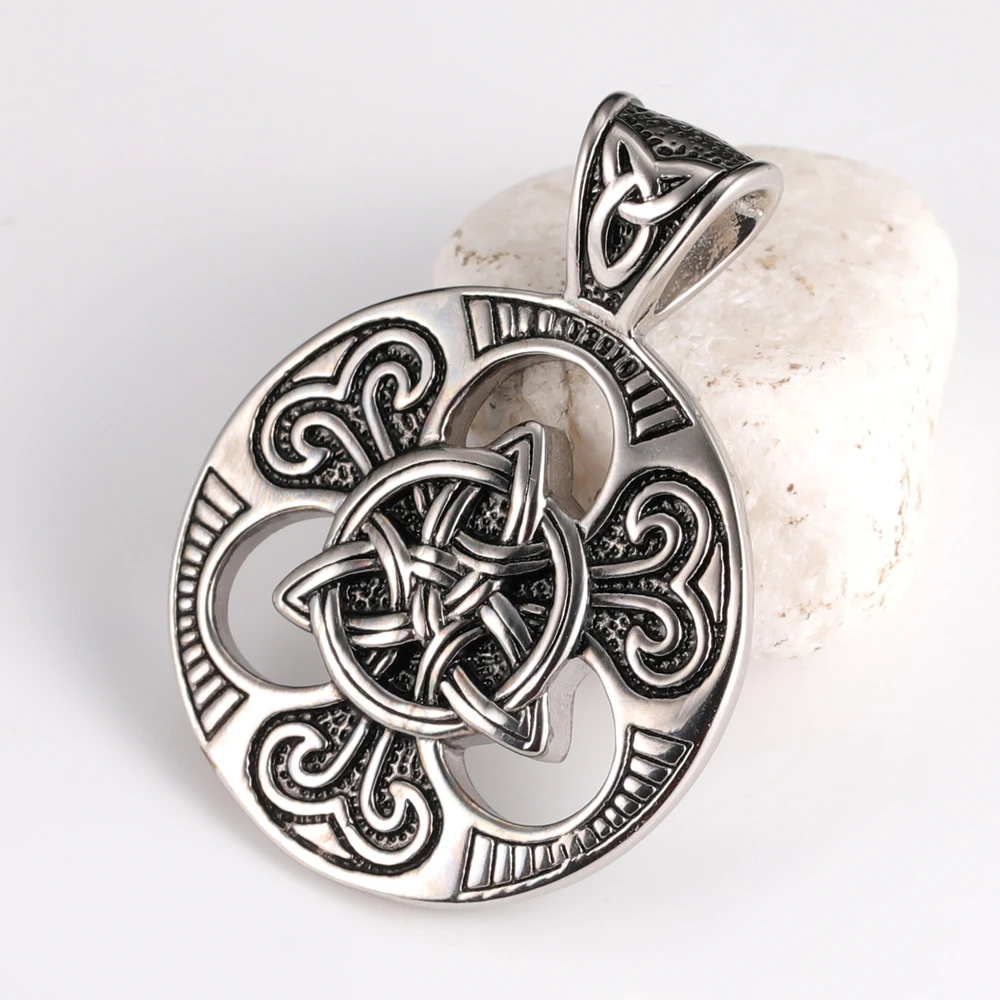 Ирландские Celtics Trinity любовь узел Triquetra кулон подойдет в качестве подарка как для