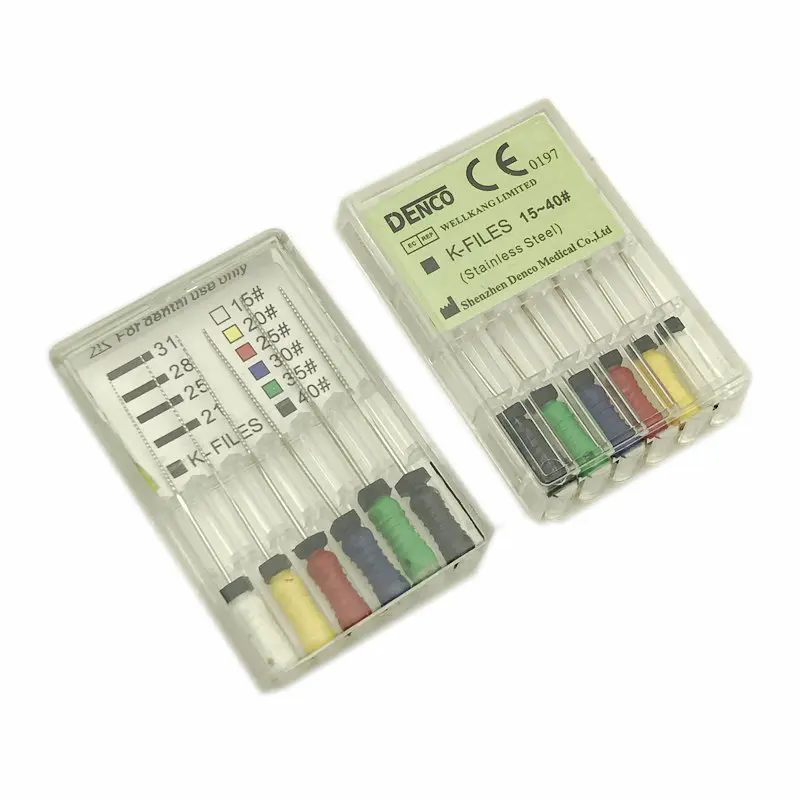 31 мм стоматологические K/H файлы эндофайлов корневого канала ручные K из