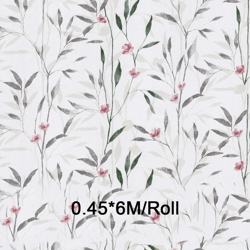 

Pastoral Wallpaper Warm Bedroom Living Room PVC Waterproof Moisture Proof Stickers Kids Room Decoration Home Murals