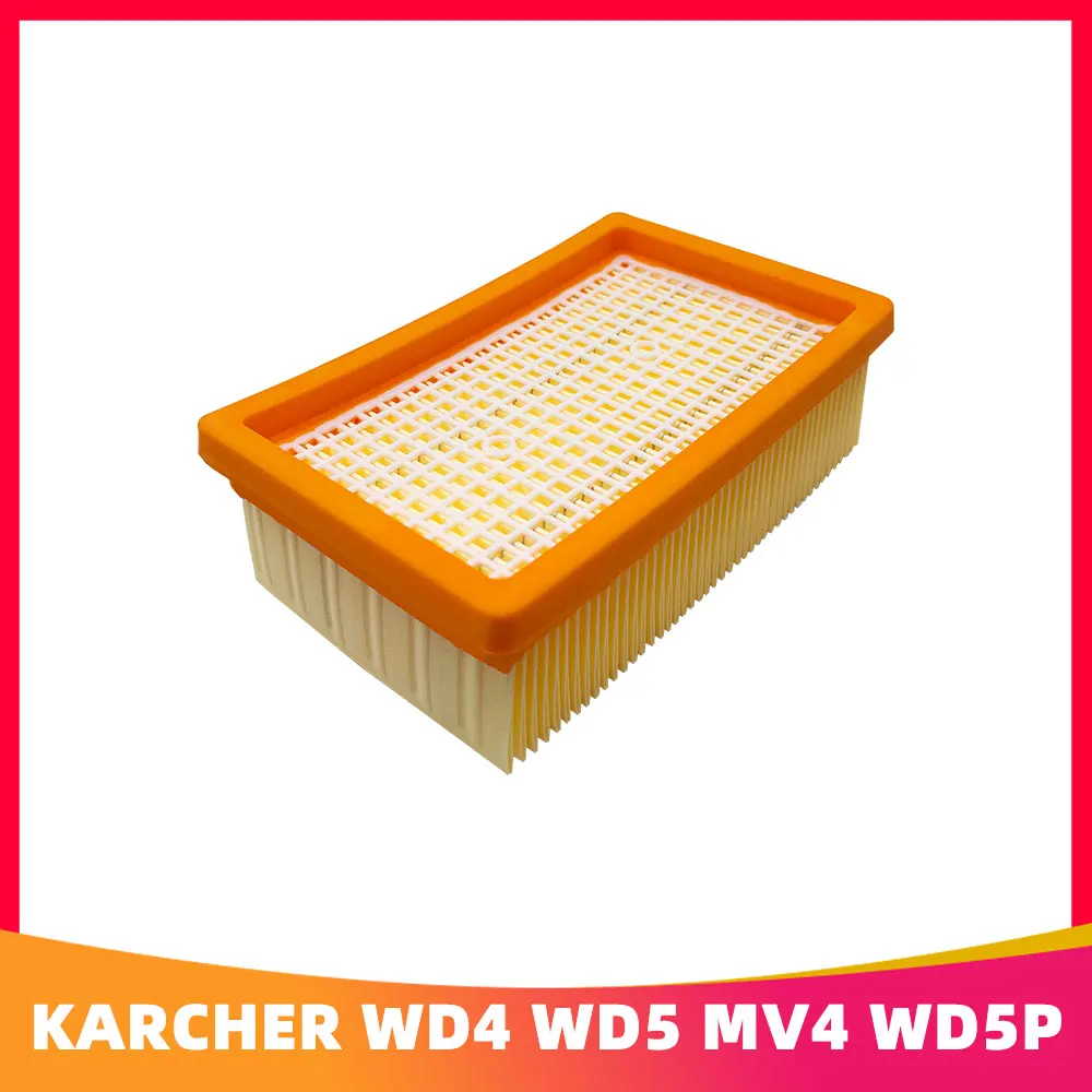 

Flat Pleated Filter for KÃ¤rcher Home & Garden Multi-Purpose Vacuum Cleaners From the MV 4 to MV 6 Ranges and WD 4 to WD 6 Ranges