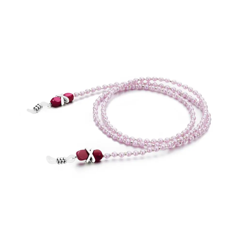 Очки с цепочкой жемчугом бисером очки солнцезащитные ремешок держатель для