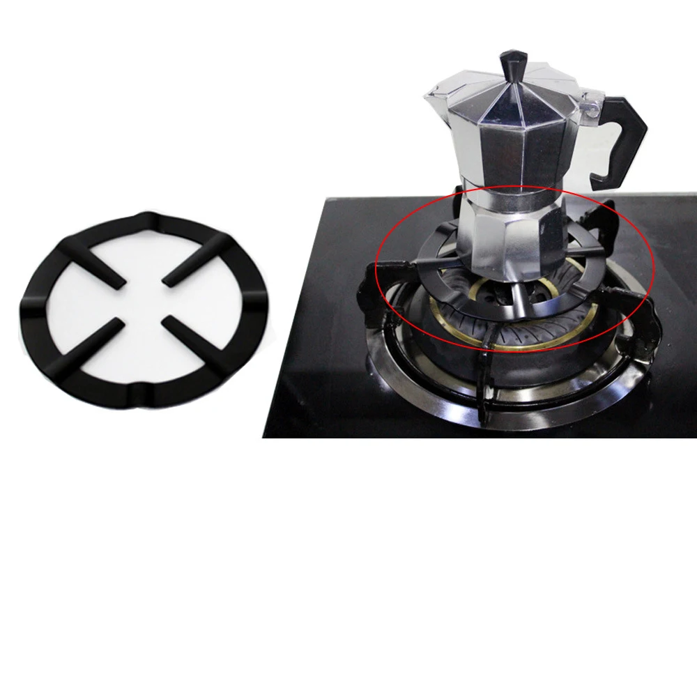 1 * Moka Pot Stand Gas Hob Cross Support Trivet Cooker Ring Shelf 13.3CM Household Coffee Machine Iron | Дом и сад