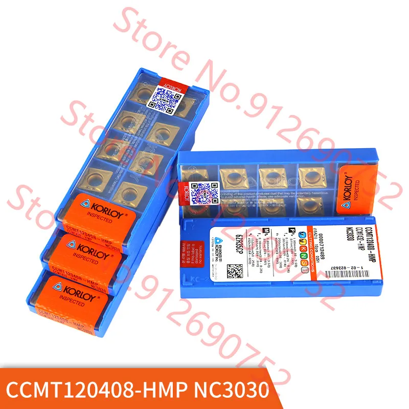 Фото Твердосплавные пластины KORLOY CCMT060204 CCMT09T304 CCMT09T308 CCMT120404 CCMT120408-HMP NC3030 KORLOY №4