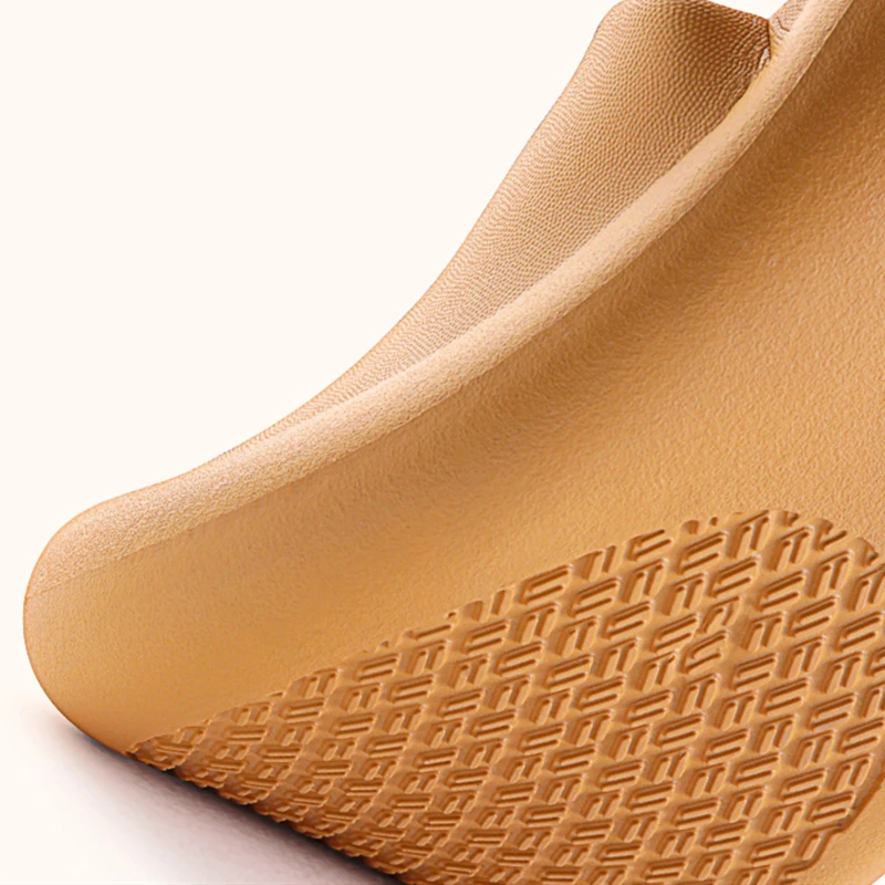 

Summer House Women Bath Slippers Thick Sole Comfortable Floor Couples Shoes Non-slip Lightweight Men Slides Ladies Sandalss