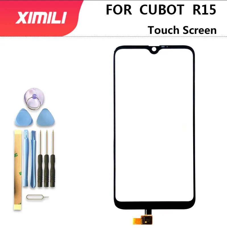 

6.3'' Touch Screen Glass For CUBOT R15 Touch Screen Repair Parts Touch Panel Sensor Front Glass Phone Sensor Protector Film