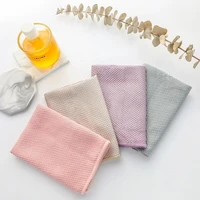1pcs kitchen towel cleaning cloth for window glass car floor rags enlarged fish scale wipe cloth wipe duster home cleaning tool