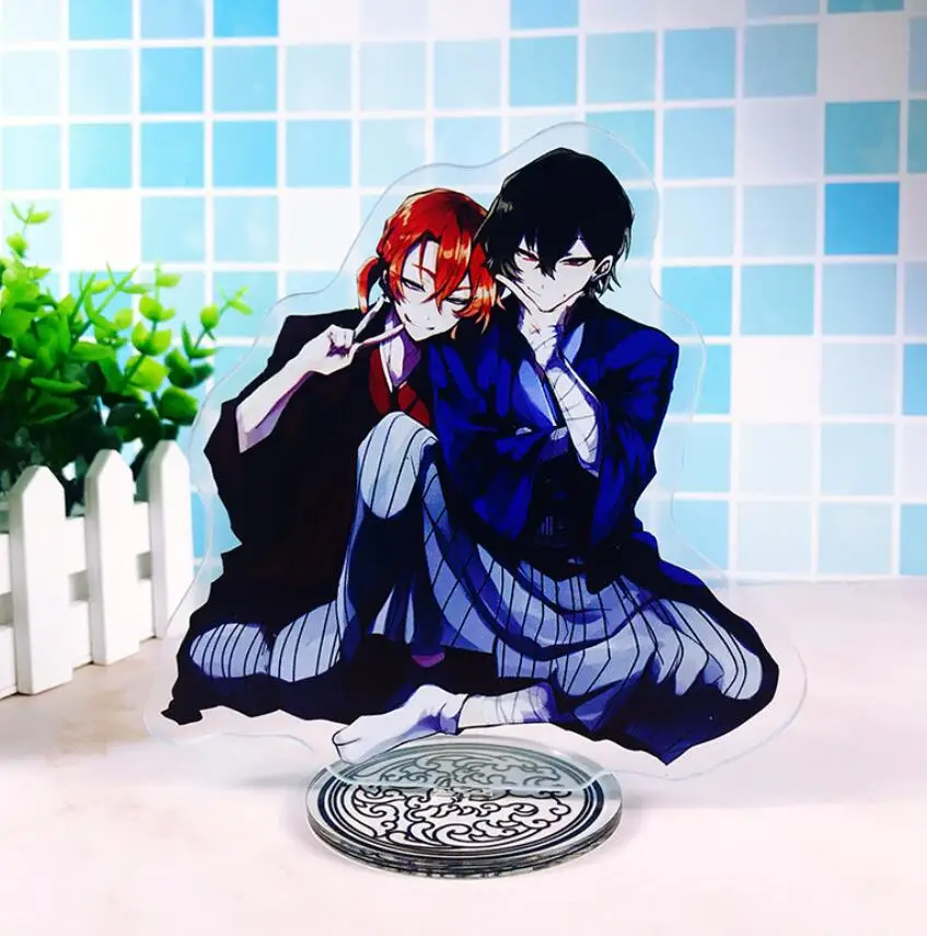 Аниме бангоу страй собаки Osamu Dazai Doppo Kunikida акриловая подставка фигурка настольное украшение Коллекция Модель игрушки куклы Подарки