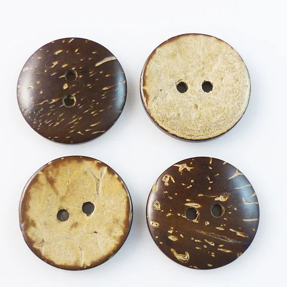 10 мм ~ 50 кокосовыми кнопками недорогая одежда из Китая высокое качество круглая