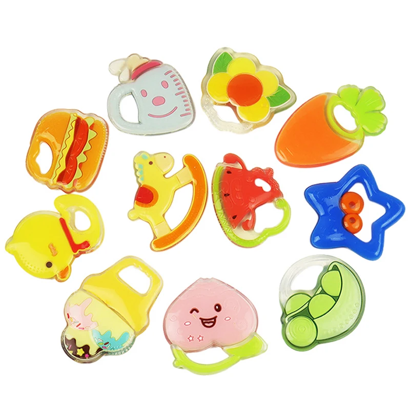 

Silicone Baby Teethers 1PC Food Grade baby accessories Teethers for teeth Nurse Gift Baby Teether Toys for newborns Bite Bites