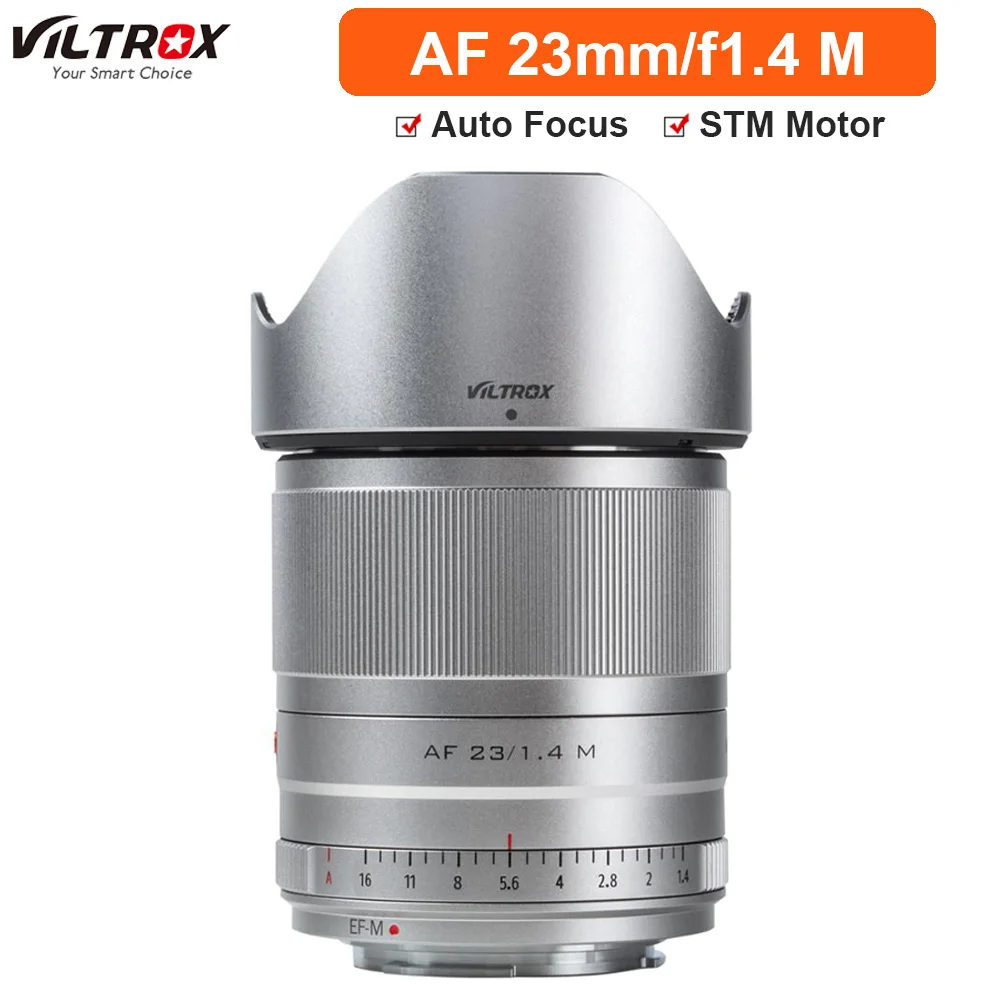 Viltrox 23 мм f1.4 STM EF M крепление макроудлинителя для APS C объектив с фиксированным