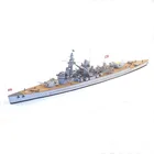 3D немецкий боевой корабль сделай сам Luzov 1:400, модель бумажной карты, строительные наборы, строительные игрушки, обучающие игрушки, военная модель