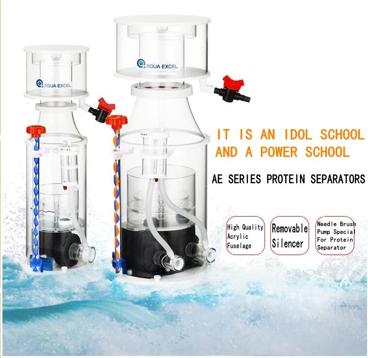 

Aqua Excel Internal Protein Skimmer AE-301 / AE-401 / AE-601 / AE-801 / AE-1001 reef coral seawater tank filter