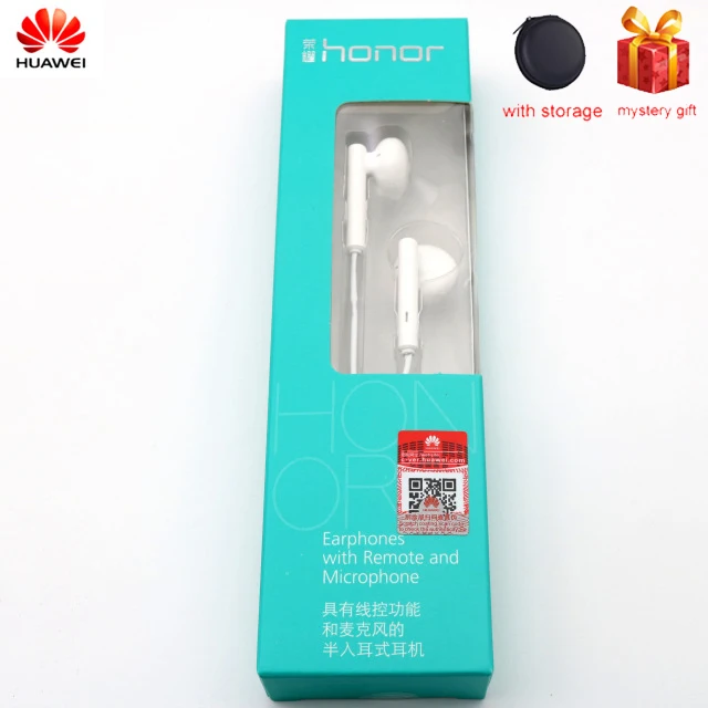 Новинка,, huawei Honor AM115, гарнитура, 3,5 мм, вкладыши, наушники, динамик, проводной контроллер для huawei P10 P9 P8 Mate9 - Цвет: Packaging