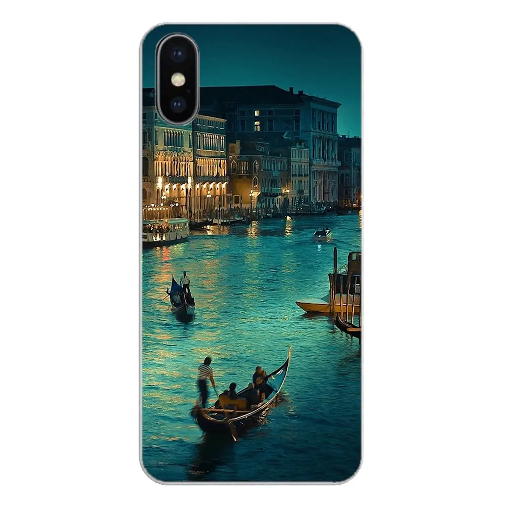 Силиконовый чехол для телефона Samsung Galaxy A5 A6 A7 A8 A9 J4 J5 J7 J8 2017 2018 Plus Prime Water City Venice