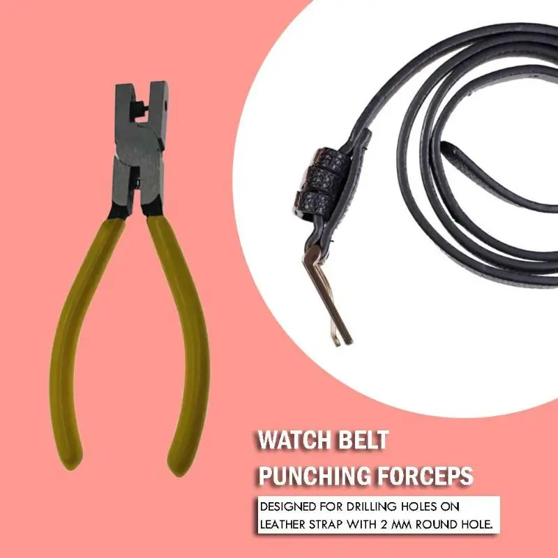 Универсальный инструмент для перфорации кожаных ремешков и часов плоскогубцы