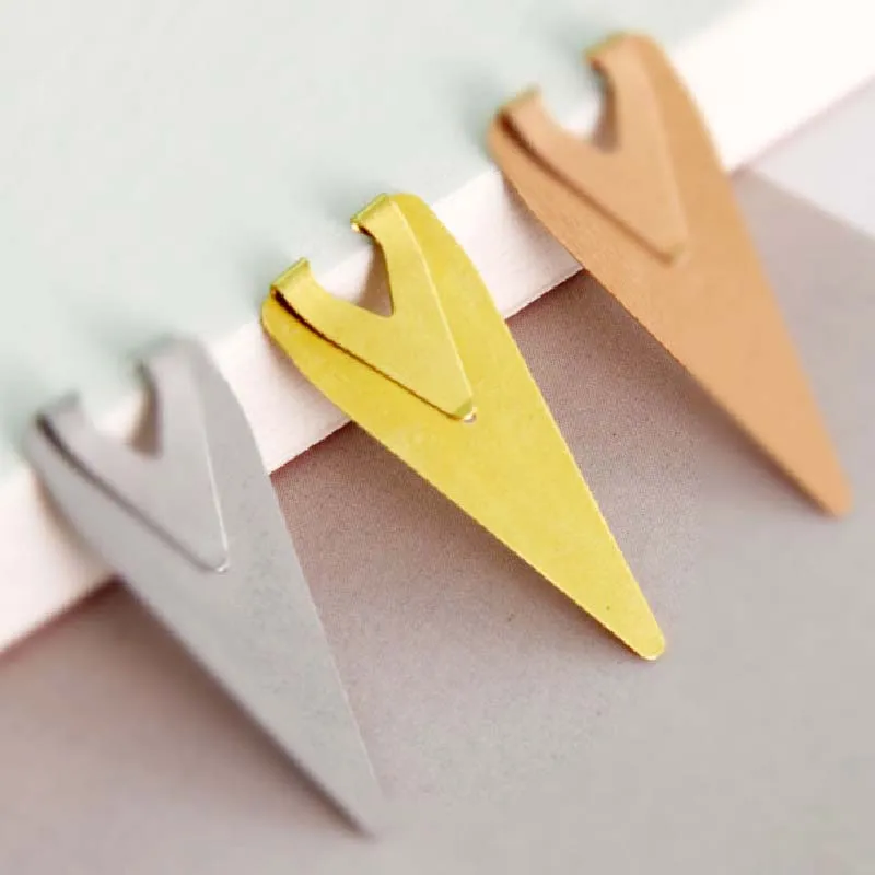 

Creative Metal Heart-shaped Bookmark Mini Indicator Book Mark Student Reading Page Folder School Office Supplies Cute Stationery