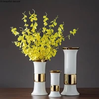 ceramic vase chinese modern flower arrangement dried flower porcelain creative countertop vase home decoration accessories