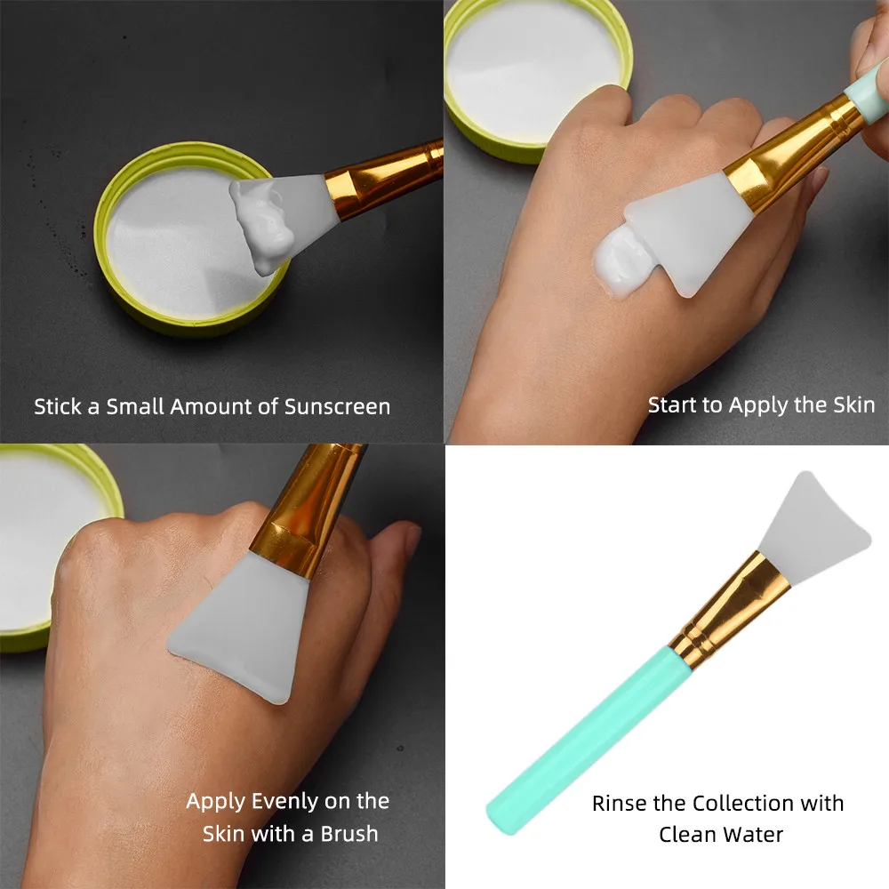 3 шт. силиконовая маска для лица|Наборы инструментов макияжа| |